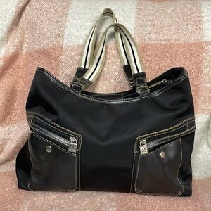 Large black Anne Klein handbag / purse, good condition!